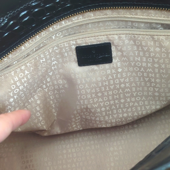 Kate Spade Alligator Print Purse - Picture 3 of 4